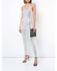 Серебряный комбинезон от Juicy Couture