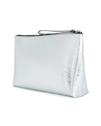 Мужской серебряный мужской клатч от Versus