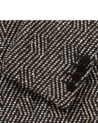 Мужской серебряный пиджак от Saint Laurent