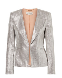 Женский серебряный пиджак от Rachel Zoe