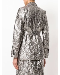 Женский серебряный пиджак от Sies Marjan