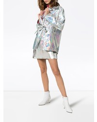 Женский серебряный плащ от Kassl