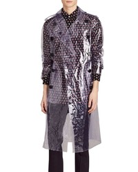 Мужской серебряный плащ от Burberry