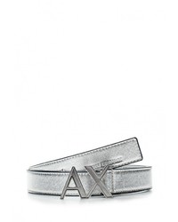 Женский серебряный ремень от Armani Exchange