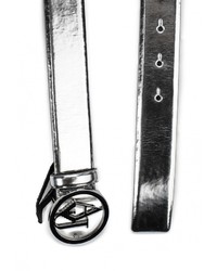 Женский серебряный ремень от Armani Jeans