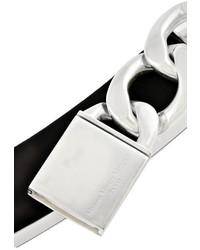 Женский серебряный ремень от Maison Martin Margiela