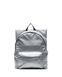 Мужской серебряный рюкзак от Raf Simons