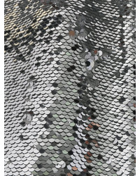 Женский серебряный худи от MSGM