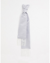 Мужской серебряный шарф от Twisted Tailor