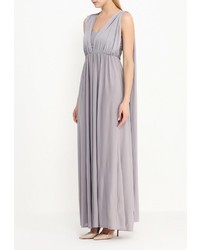 Серое вечернее платье от LAMANIA