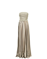Серое вечернее платье от Ralph Lauren Collection