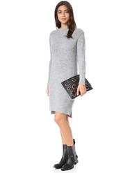 Серое вязаное платье от The Fifth Label