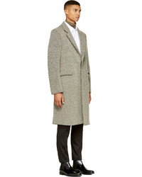 Серое длинное пальто от CNC Costume National