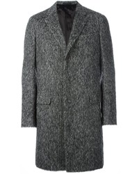 Серое длинное пальто от Lanvin