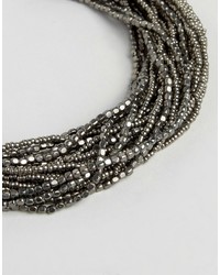 Серое ожерелье-чокер от Asos
