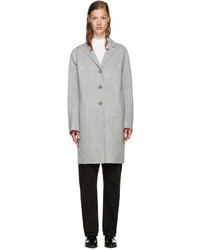Женское серое пальто от Acne Studios