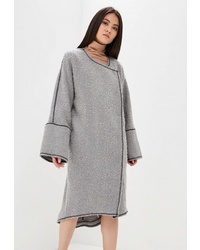 Женское серое пальто от Alezzy Liriq
