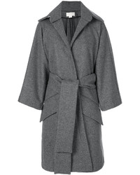 Женское серое пальто от Antonio Berardi