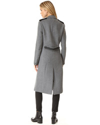 Женское серое пальто от Rag & Bone