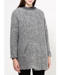 Женское серое пальто от Aurora Firenze