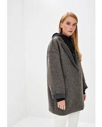 Женское серое пальто от Befree