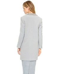 Женское серое пальто от Club Monaco