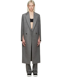 Женское серое пальто от Calvin Klein Collection