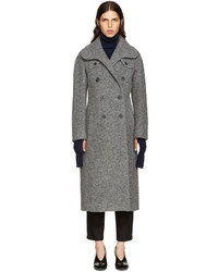 Женское серое пальто от Carven