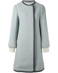 Женское серое пальто от Chloé