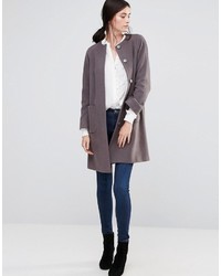Женское серое пальто от Helene Berman