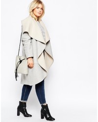 Женское серое пальто от Asos