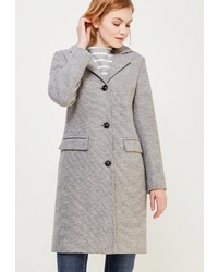 Женское серое пальто от Doroteya