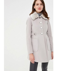 Женское серое пальто от Dorothy Perkins