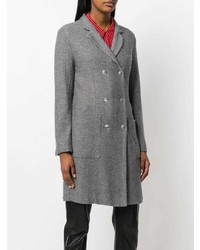 Женское серое пальто от Barena