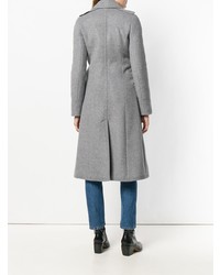 Женское серое пальто от Sonia Rykiel