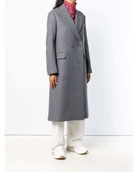 Женское серое пальто от Stella McCartney