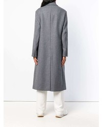 Женское серое пальто от Stella McCartney