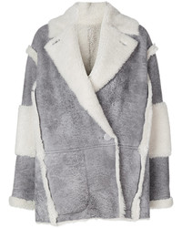 Женское серое пальто от Drome