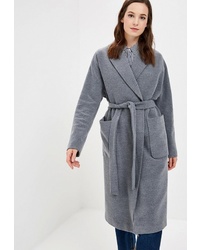 Женское серое пальто от Electrastyle