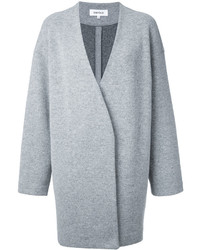 Женское серое пальто от Enfold