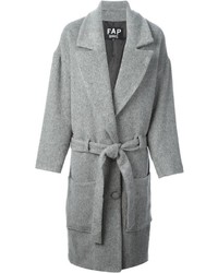 Женское серое пальто от Filles a papa