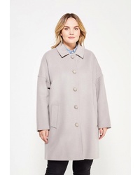 Женское серое пальто от Gamelia