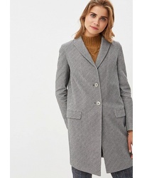 Женское серое пальто от Gamelia