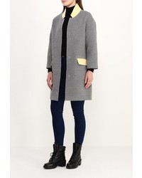 Женское серое пальто от Grand Style