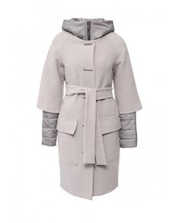 Женское серое пальто от Grand Style