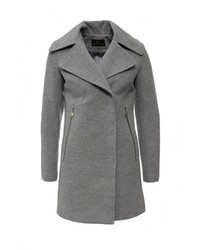 Женское серое пальто от Grand Style