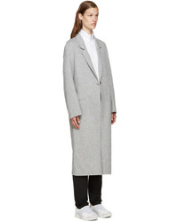 Женское серое пальто от Acne Studios