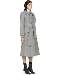 Женское серое пальто от Proenza Schouler