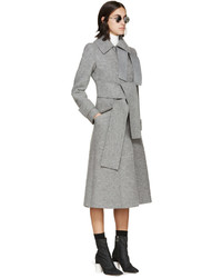 Женское серое пальто от Proenza Schouler