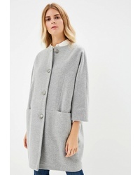 Женское серое пальто от Immagi